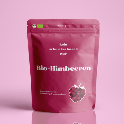 Bio-Himbeeren gefriergetrocknet - 200g